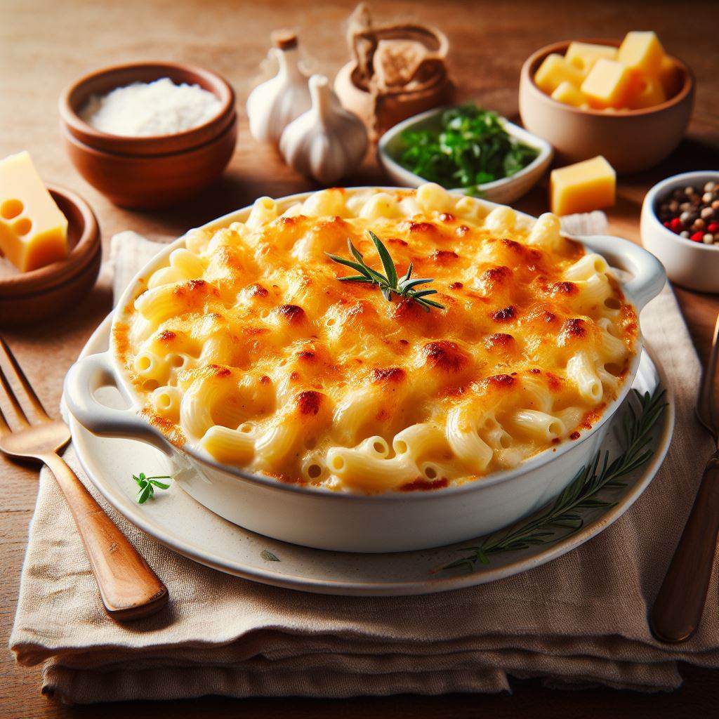 Macarrones-queso-gratinado